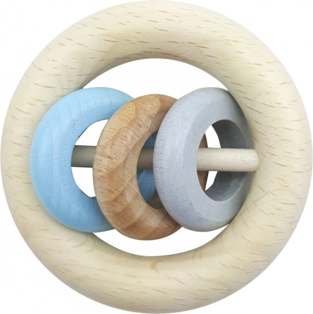 Hess rattle three rings – blue