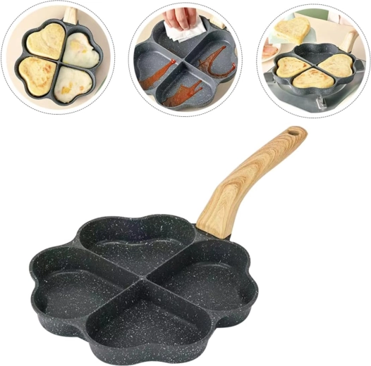 Anti-aanbaklaag voor eenvoudig omdraaien en reinigen