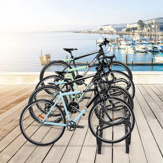 Capaciteit voor 4 fietsen bespaart ruimte