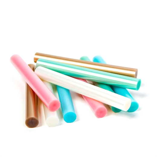 Bâtonnets de colle thermofusible nacrés 11 × 100 mm, 10 pièces