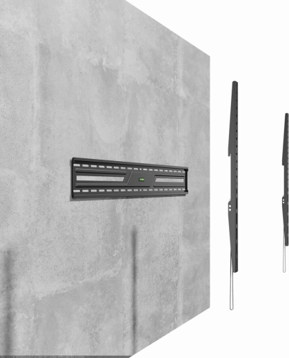 Secure TV mounting