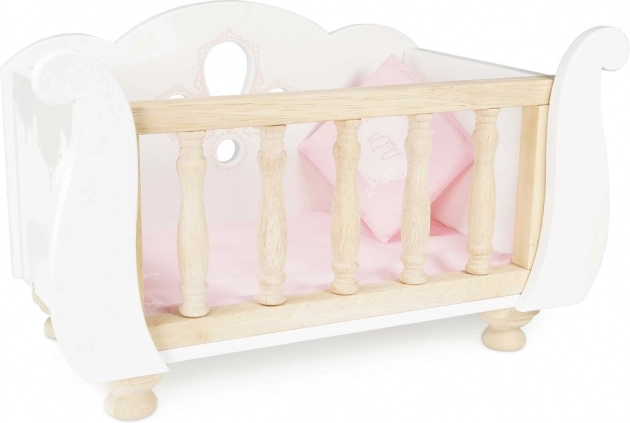Wooden Doll Cot by Le Toy Van