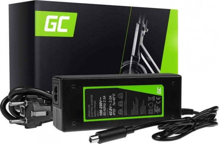 Chargeur pour trottinettes électriques XIAOMI M365/M365 Pro et SEGWAY NINEBOT 42V 2A