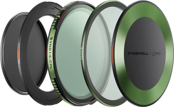 Freewell Brandon Li Basic Kit Magnetic VND/CPL Filter Set 72 mm