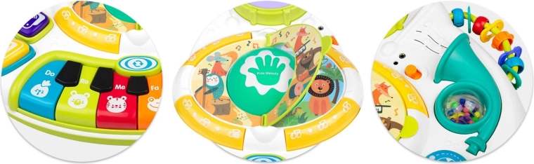 Development of motor skills and hand–eye coordination