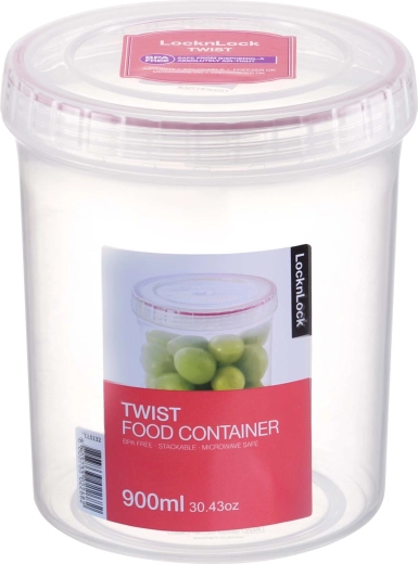 Voedselcontainer met schroefdeksel 900 ml LOCK&LOCK