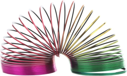 Regenboogveer in metallic kleuren