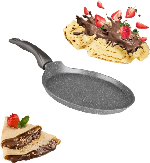 Ideale vorm voor pannenkoeken en eenvoudig omdraaien