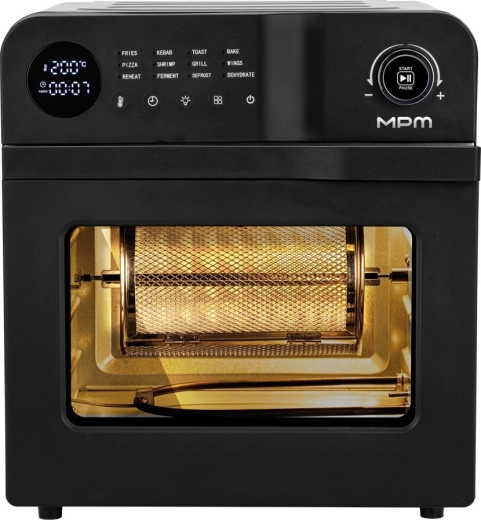 12 automatic programs for fast cooking