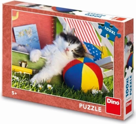 Puzzle Kitten Resting 100 XL Pieces