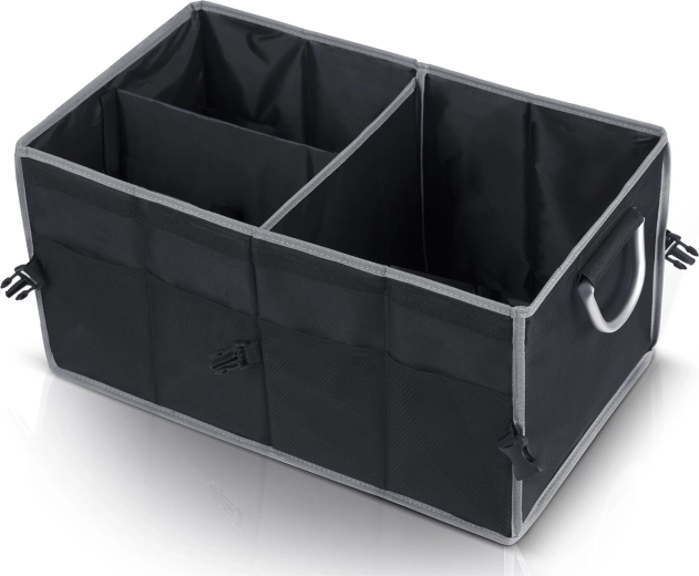 Design pliable et deux compartiments avec cloison amovible