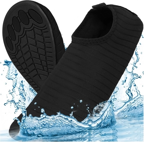Chaussures d’eau Trizand noires taille 44