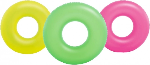 Opblaasbare neon-zwemband 91 cm