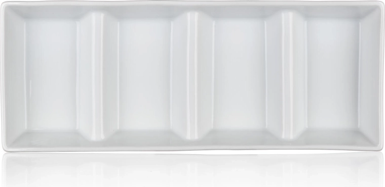 Overzichtelijk serveren in 4 secties