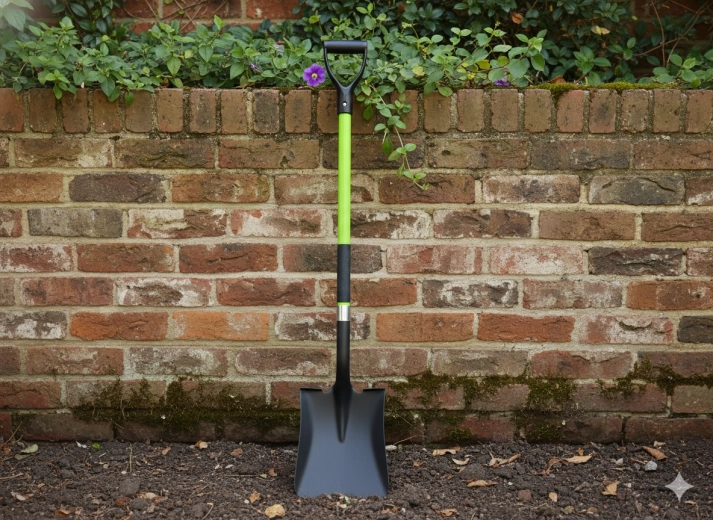 Durable steel blade with powder coating