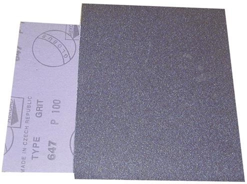 Schuurdoek voor metaal en hout, korrel 220, 230 × 280 mm