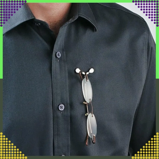 Sicherer Halt für Brillen und Kopfhörer