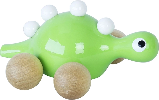 Vilac wooden dinosaur on wheels