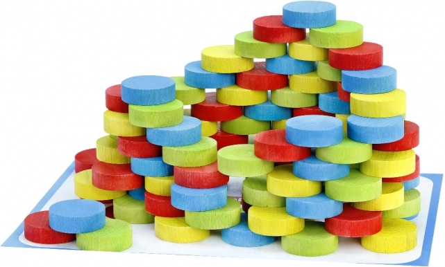 Jeujura Igloo - Wooden Construction Set 100 Pieces