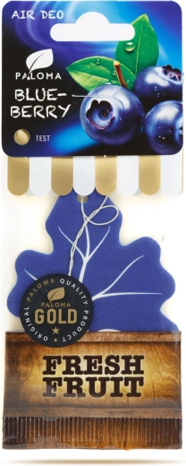 Auto-luchtverfrisser Paloma Gold Fresh Fruit Blueberry