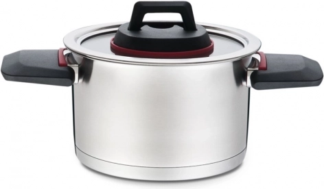 Edelstahlkochtopf Maestro 2,3 l mit Deckel