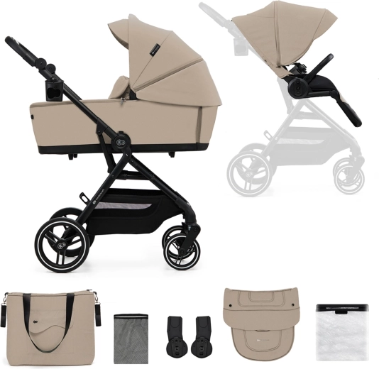Kombikinderwagen Kinderkraft Select Yoxi 2in1 moonlight grey