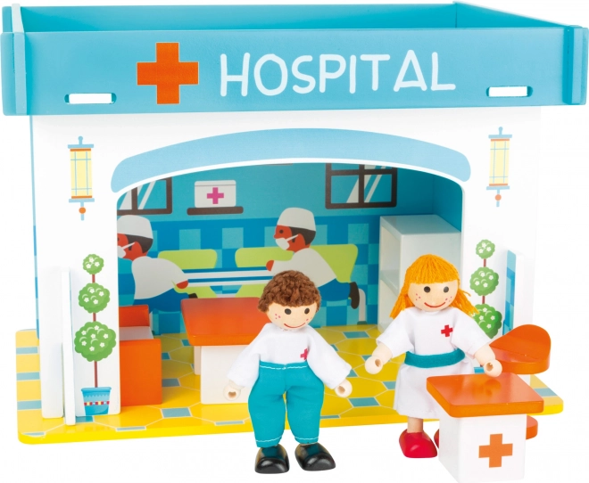 Hôpital en bois avec accessoires small foot