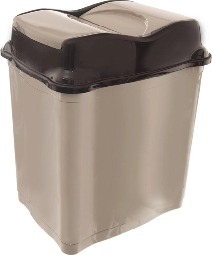 Afvalbak Whirlpool 9 l, koffiebruin