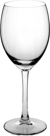 Diamond set of 6 white wine glasses 250 ml
