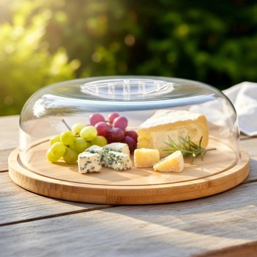 Freshness and protection under a transparent cover