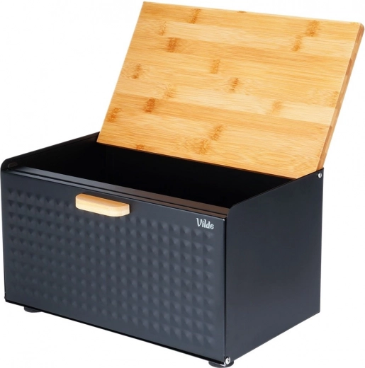 Oberer Deckel als Schneidebrett