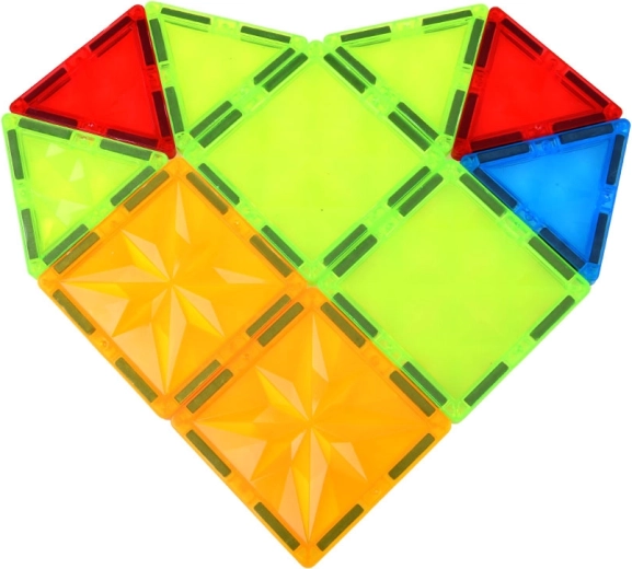 Transparent panels with a “diamond” effect