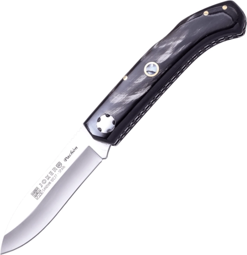 Couteau de poche pliant Joker Pachon 8 cm, corne de buffle et nacre