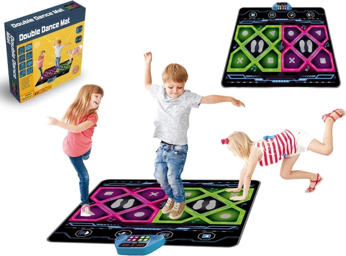 Tapis de danse double 105 × 90 cm
