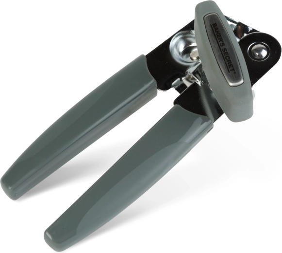 Baker's Secret stainless steel manual can opener, 18.6 cm, gray