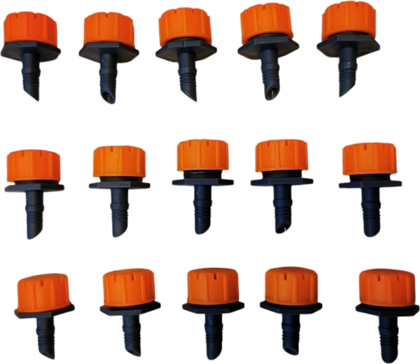 Arrosage précis avec goutteurs réglables