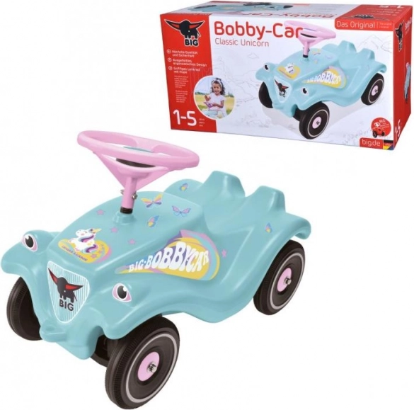 BIG Bobby Car Classic ride-on – Unicorn