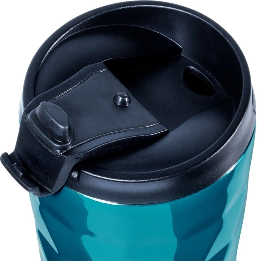 Dichtes Deckel mit klappbarem Trinkaufsatz