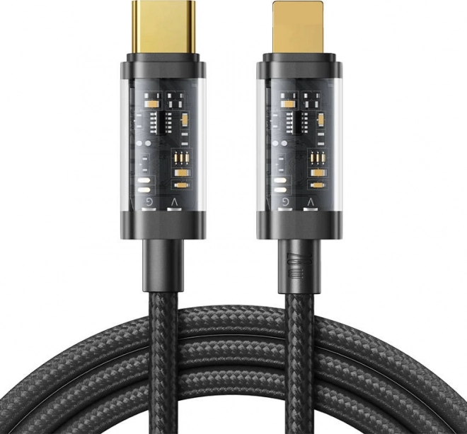 Kabel USB-C naar Lightning Joyroom 20W 1,2 m zwart