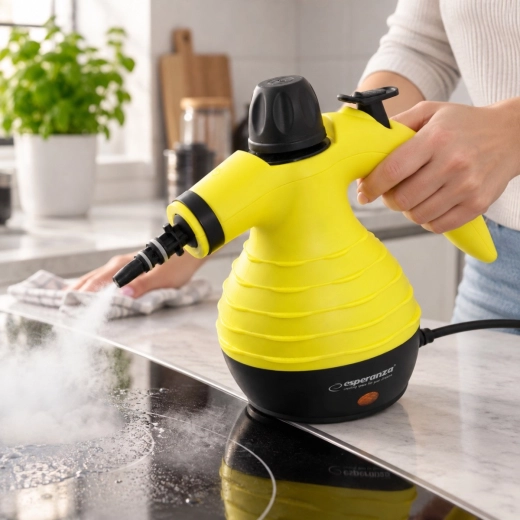 Hot steam without detergents