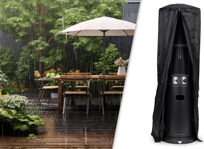 Durable cover against rain and dust