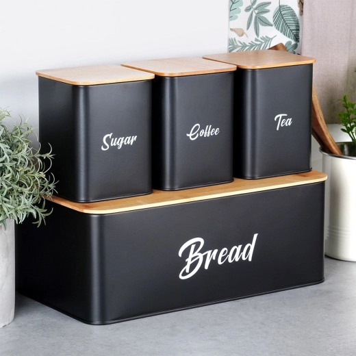 Modernes, matt-schwarzes Design für jede Küche