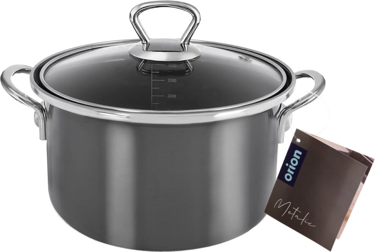 Glazen deksel voor comfortabele controle tijdens het koken