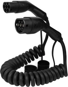 Defenzo Spiro AC Spiralladekabel Typ 2, 7 m
