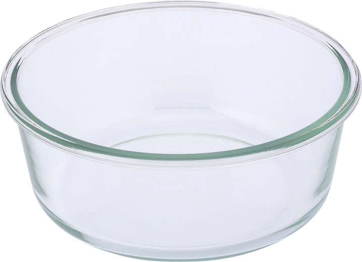 Clear glass for an instant view of the contents