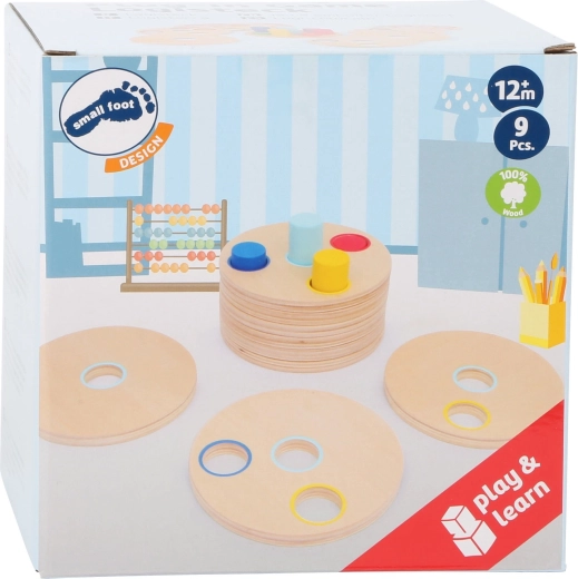 Puzzle logique en bois pour enfants Small Foot