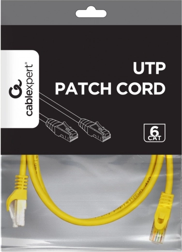 Cat. 6 UTP Network Patch Cable 2 m – Yellow