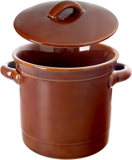 Dicht schließender Deckel und zwei praktische Griffe