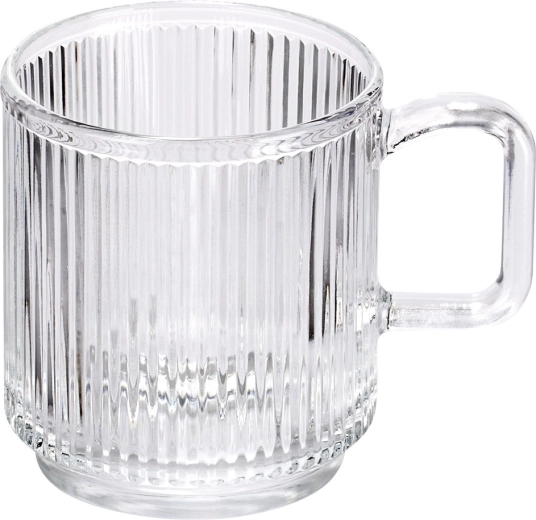 Stijlvol geribbeld glas voor betere grip