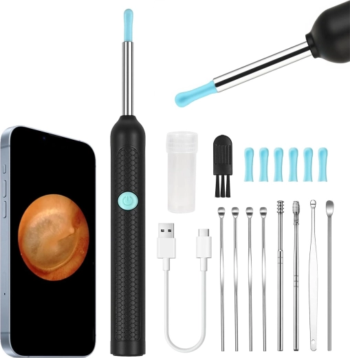 HD-otoscoopcamera voor het reinigen van de oren - 1 stuk